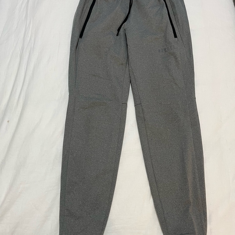 NOBULL Men's Charcoal Joggers with Black Details